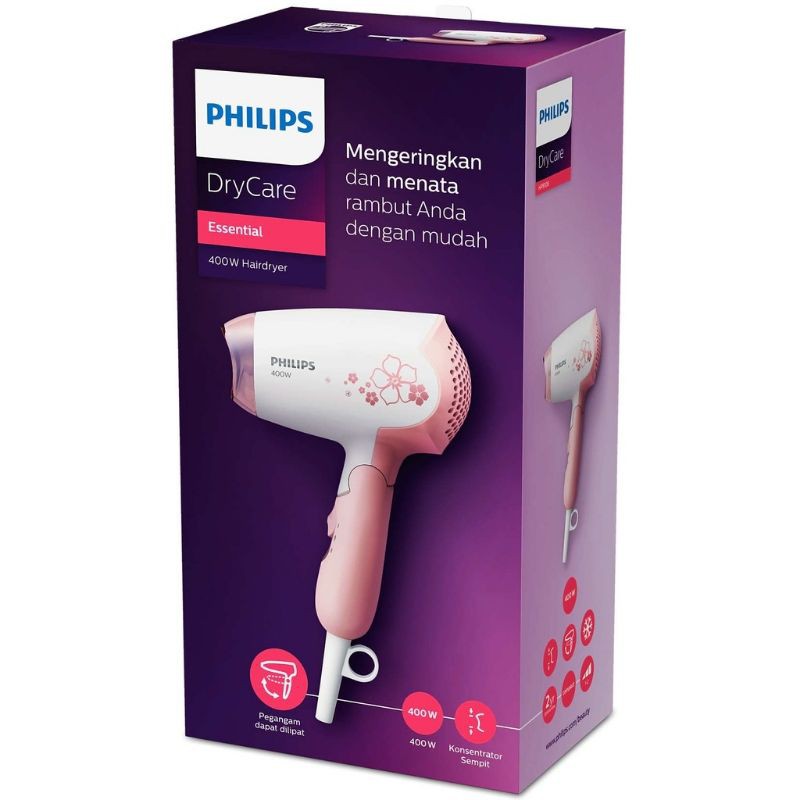 Philips HP8108 DryCare Hair Dryer Travelling