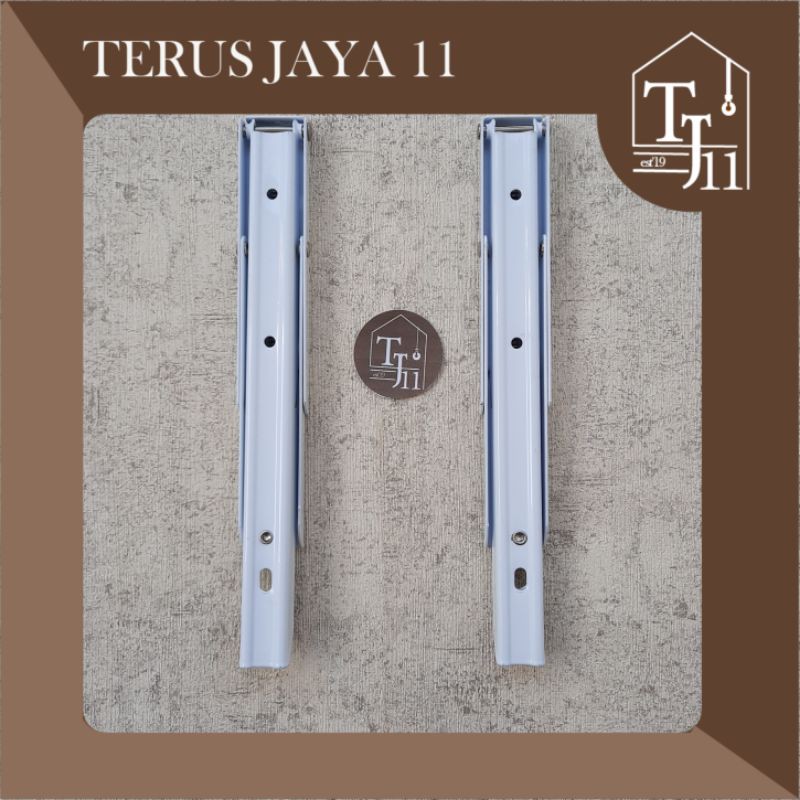 Siku Lipat / Siku Wallshf / Fold Bracket TWIN ukuran 24Cm harga grosir