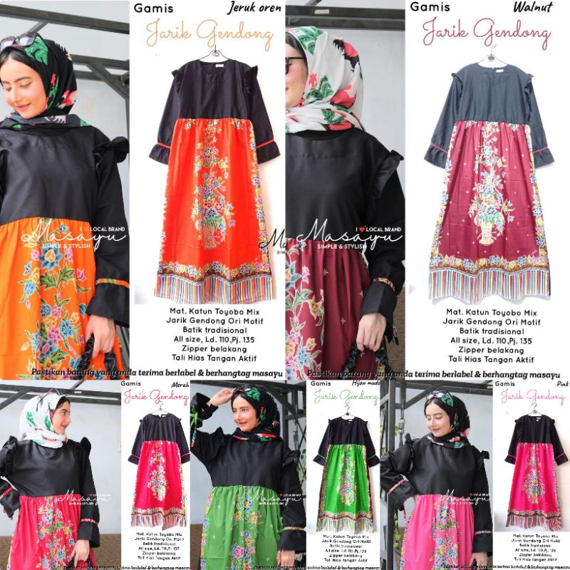 gamis batik murah solo gamis jarik gendong batik tuman solo