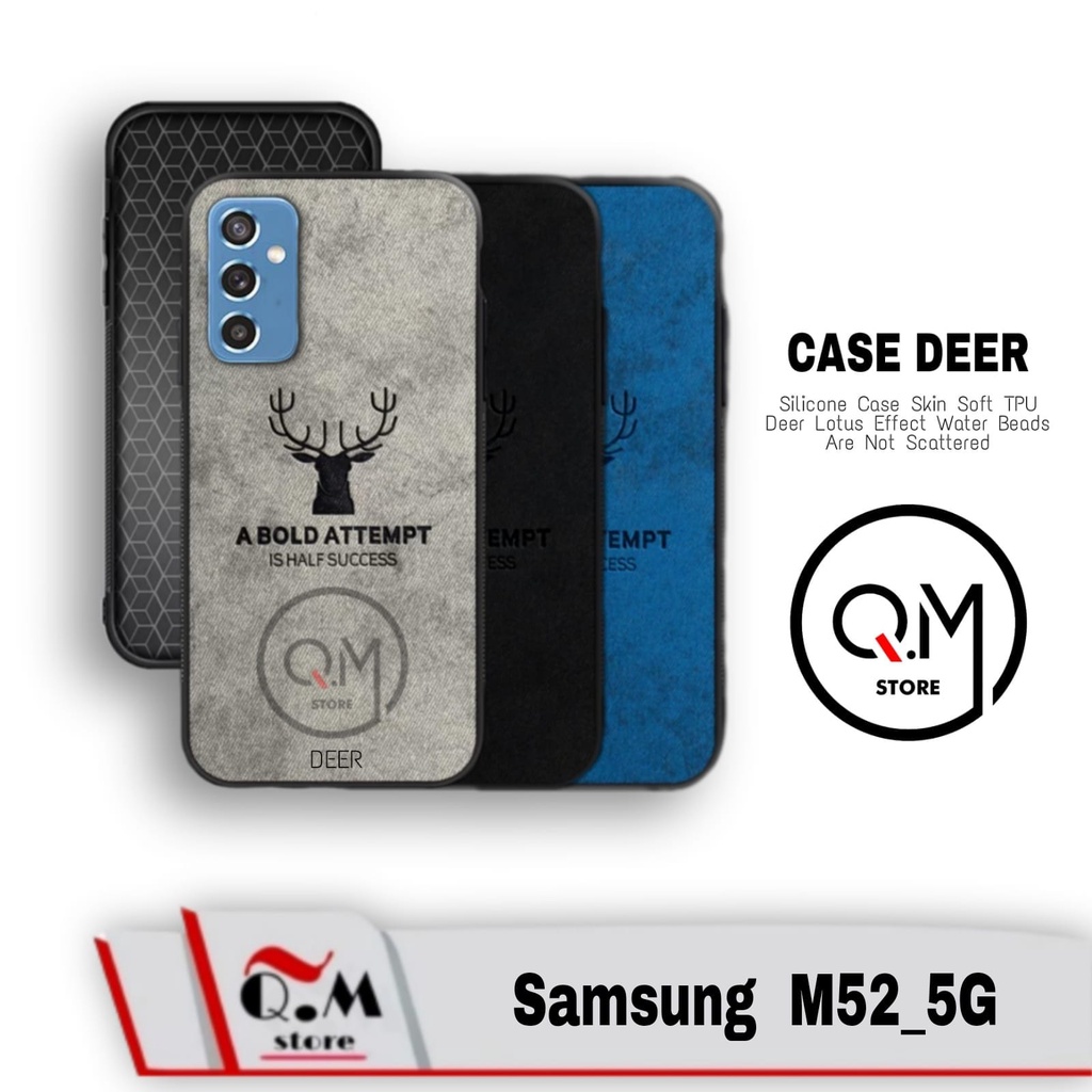 Case Deer SAMSUNG A52 /A72 Softcase Deer TPU High Quality Pelindung Back Cover CASE DEER