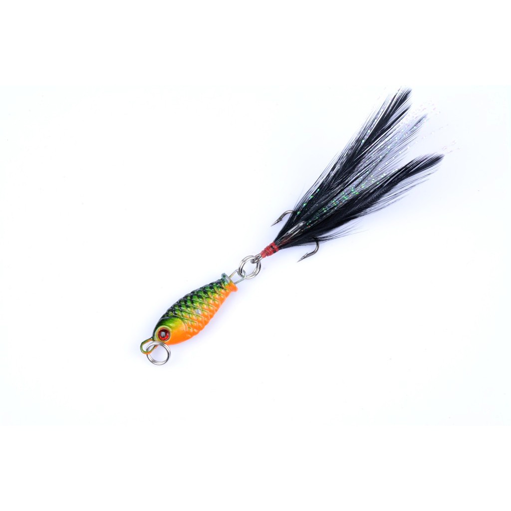 Shengyao 1Pcs Mini Lead Jig Fishing Lure 3.2cm/5g Swimbait Umpan Pancing Ikan Bass Bait Kail Memancing Peralatan