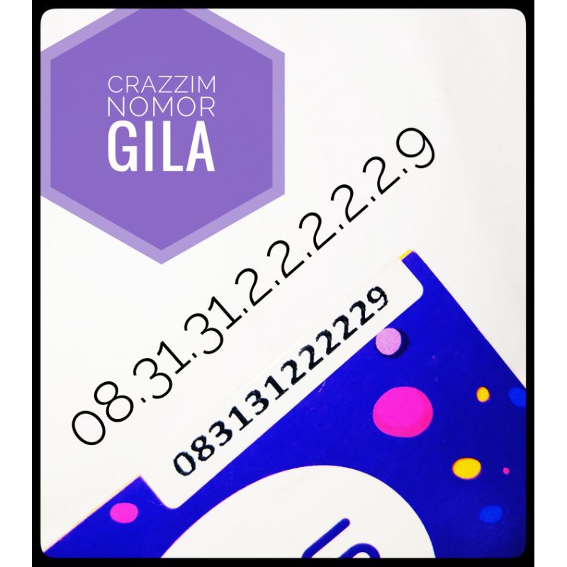 Nomor cantik Axis super. Nomor cantik panca 22222