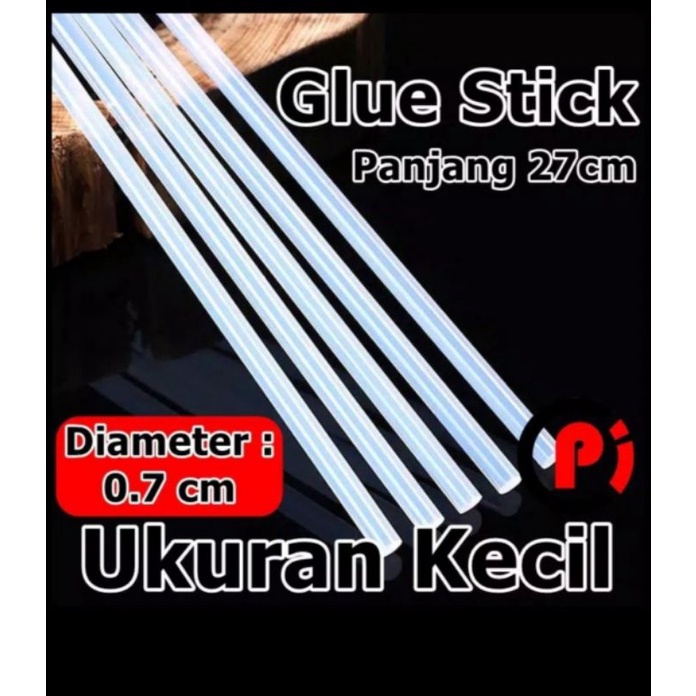 GLUE STIK LEM TEMBAK BESAR DAN KECIL REFILL LIM LILIN GLUE GUN HOT MELT  LEM BAKAR UNTUK AKSESORIS