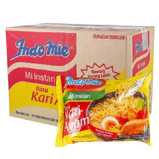 

Indomie Kari Ayam Mie Instan (dus)