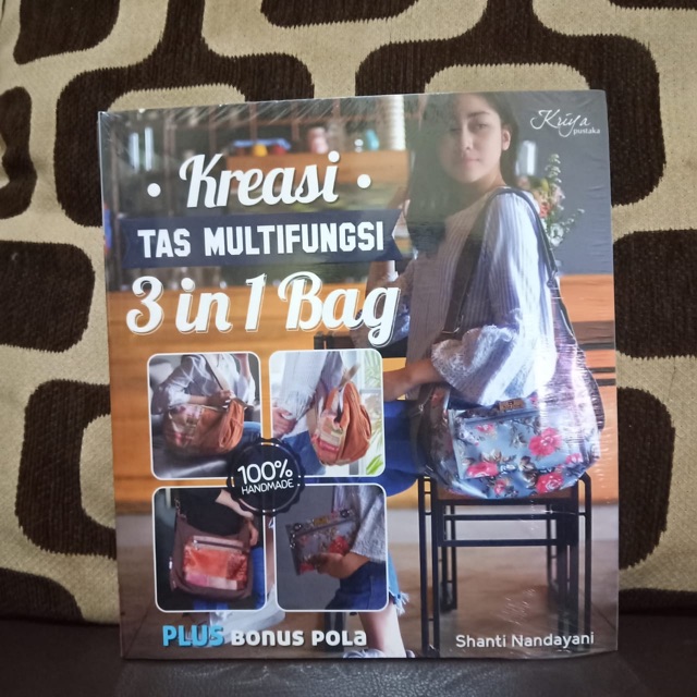 

Buku ketrampilan kreasi tas multifungsi 3 in 1 bag