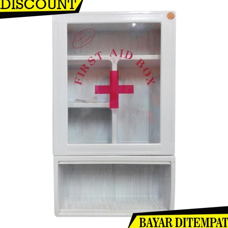 

(BAYAR DITEMPAT) MASPION MC 15 FIRST AID BOX KOTAK OBAT P3K B1102