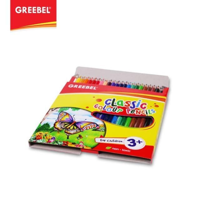 

GREEBEL 7024 Classic Colour Pencil 24 Warna