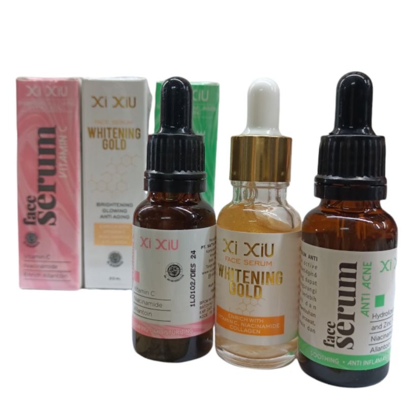 Serum Xi Xiu Face Serum Bpom // Serum Wajah 20.ml