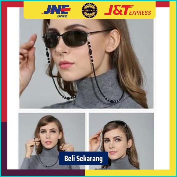 Tali Kacamata Rantai Wanita Arcylic