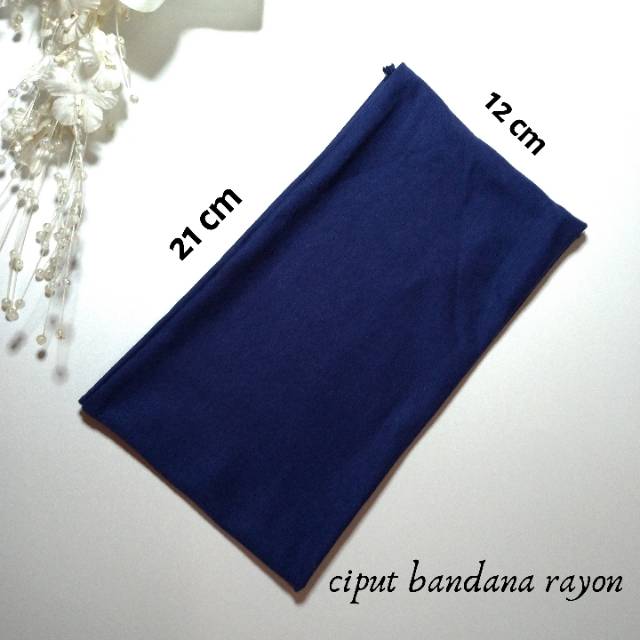 Ciput Bandana Kaos Rayon/inner hijab/dalaman kerudung