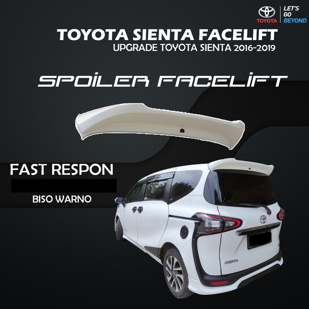 Spoiler sienta Facelift