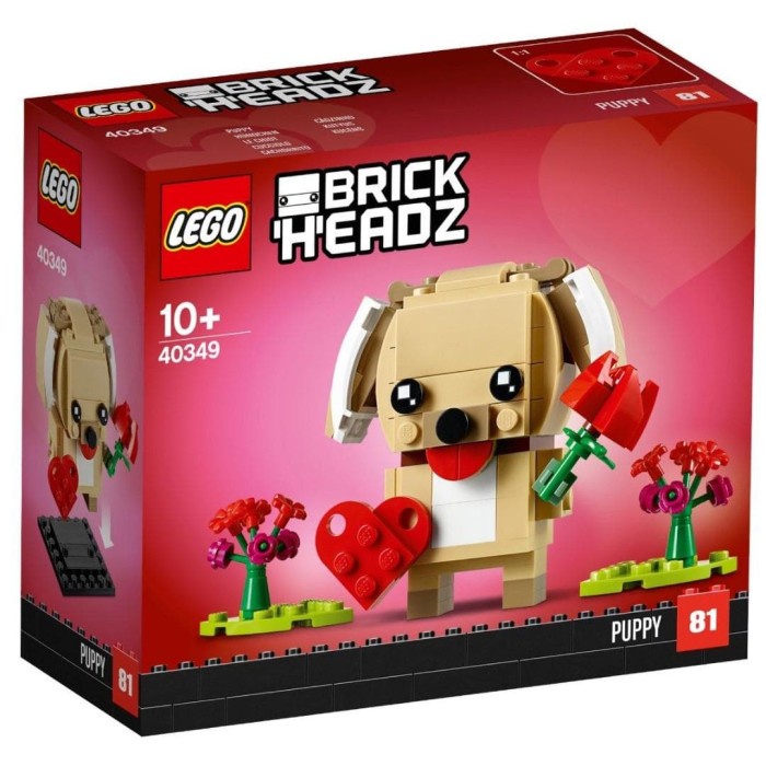 LEGO Brickheadz Valentine's Puppy (40349)