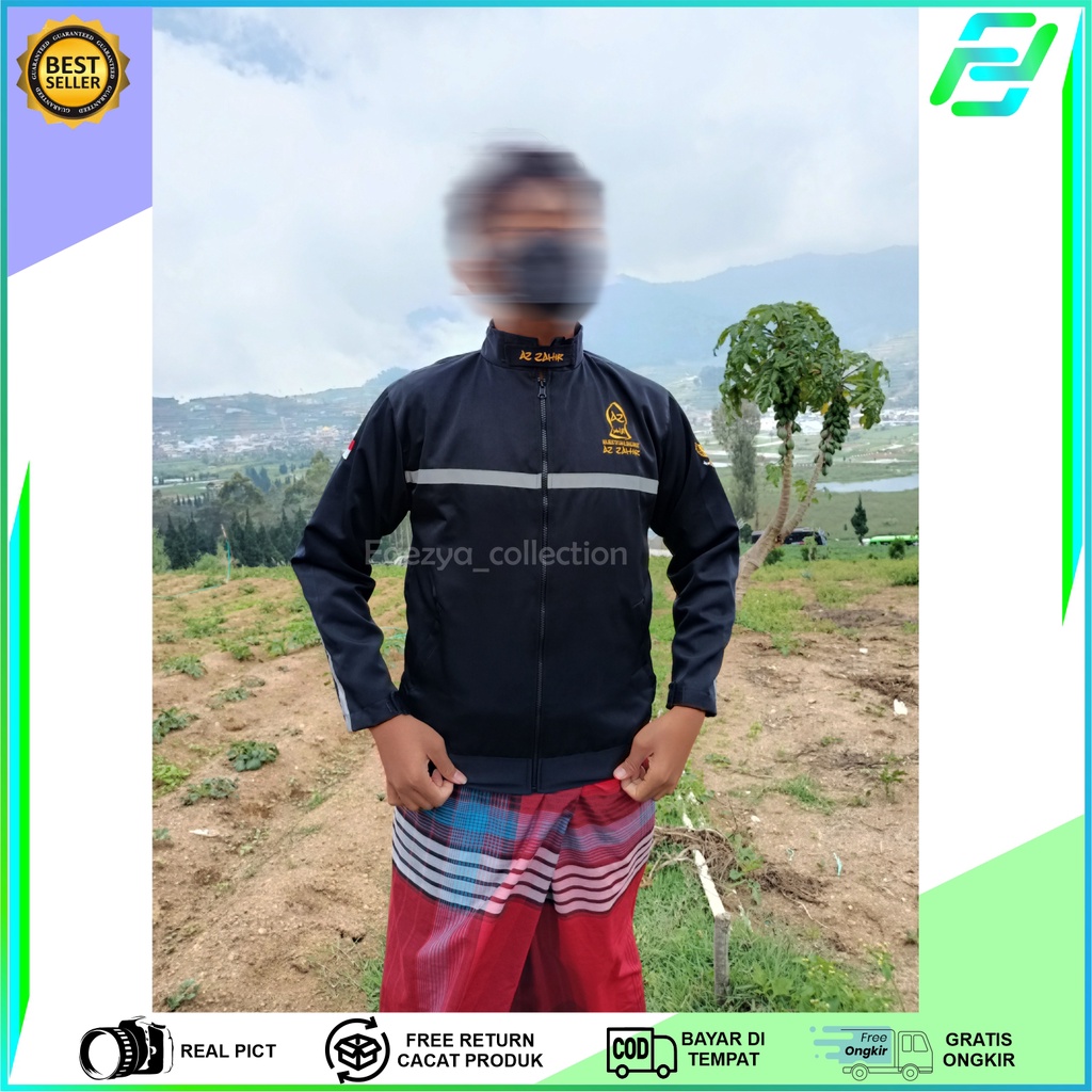 JAKET AZ-ZAHIR, Jaket Majelis bahan Halus dan Adem Terlarissss...