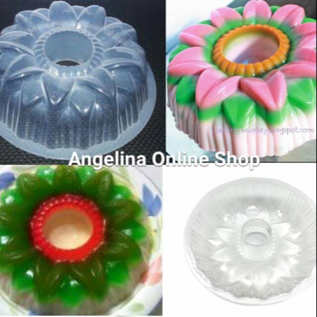 Cetakan Puding Bunga Matahari/ Cetakan Puding Sunshine