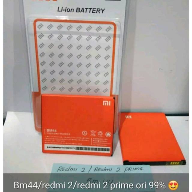 BATERAI HP XIAOMI REDMI 2/ 2 PRime BM 44 ORI 99%