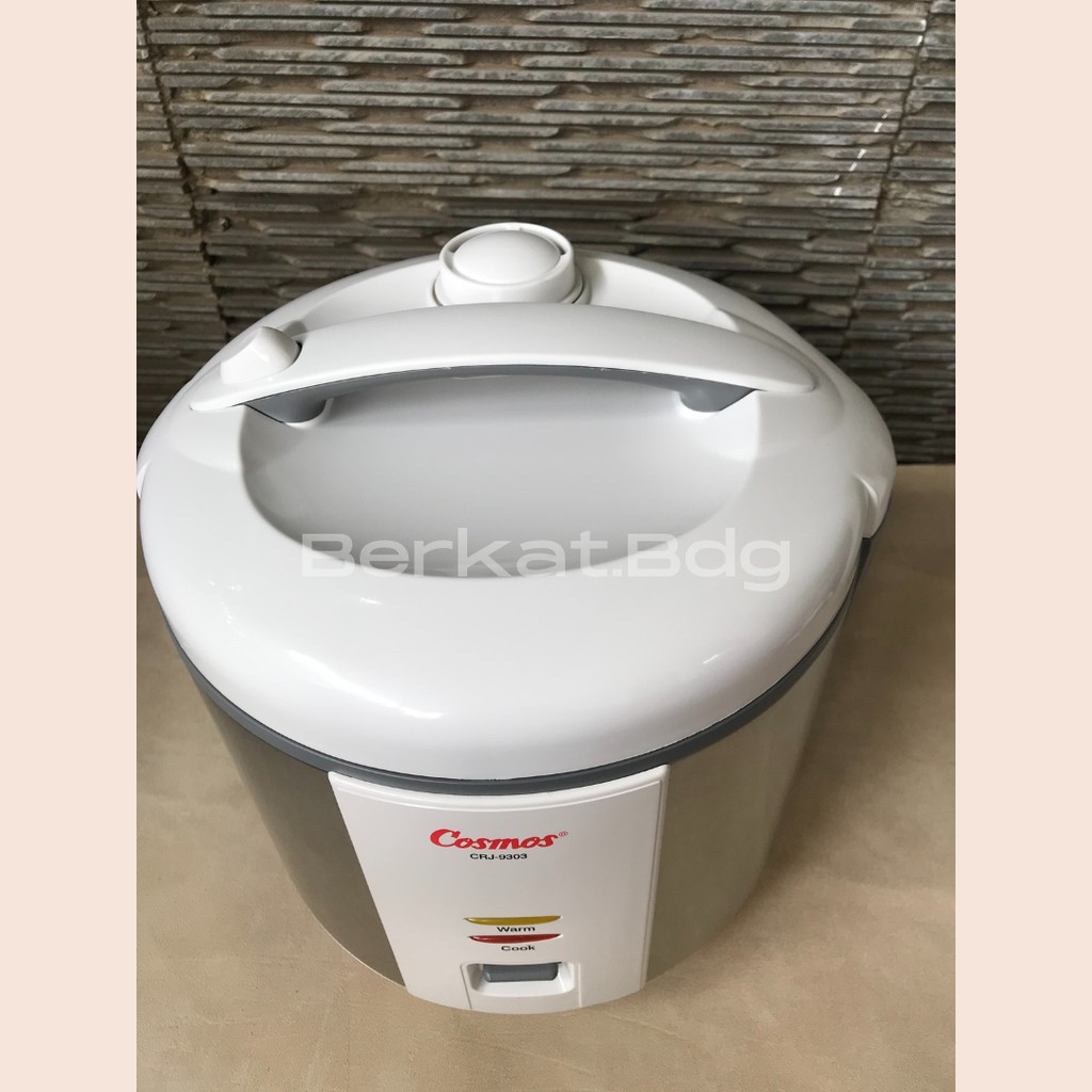 Cosmos Magic Com / rice cooker Stainless Steel 3in1 CRJ 9303 2Liter - GARANSI RESMI