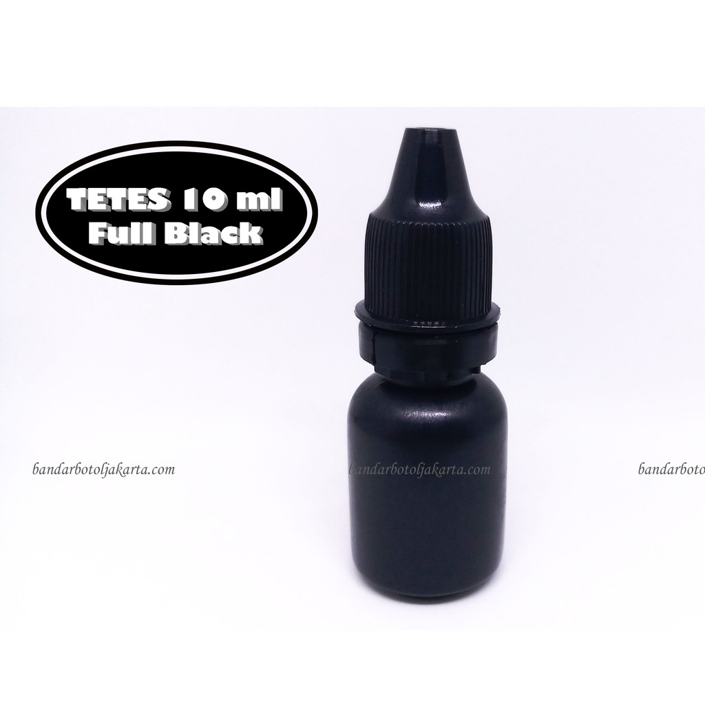 Botol Tetes 10 ml Hitam