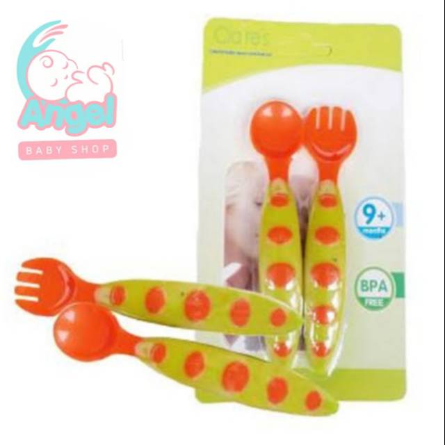 Claires baby spoon and fork