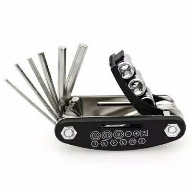 Kunci sepeda L edc repair tool kit set