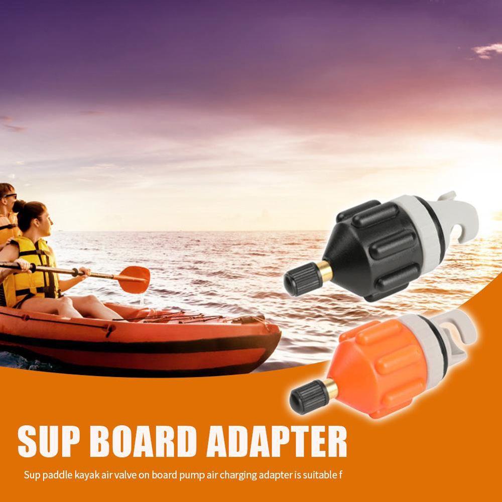 Lanfy Kayak Pompa Tiup Adaptor Surfing Dayung Olahraga Air Perahu Karet Aksesoris Alat Yang Berguna Tahan Aus Tahan Lama Adaptor Kompresor