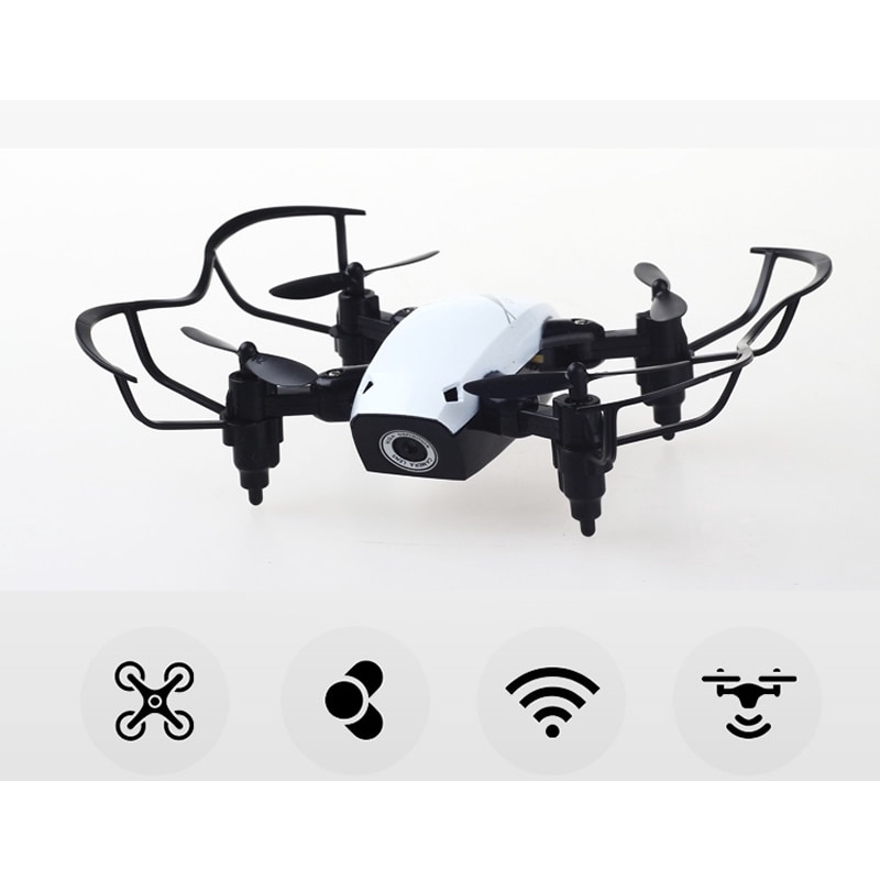 Drone Mini Pocket Foldable Dron Kecil Mainan Anak Pesawat Terbang Helikopter Remote Control Tanpa Kamera Drown Murah