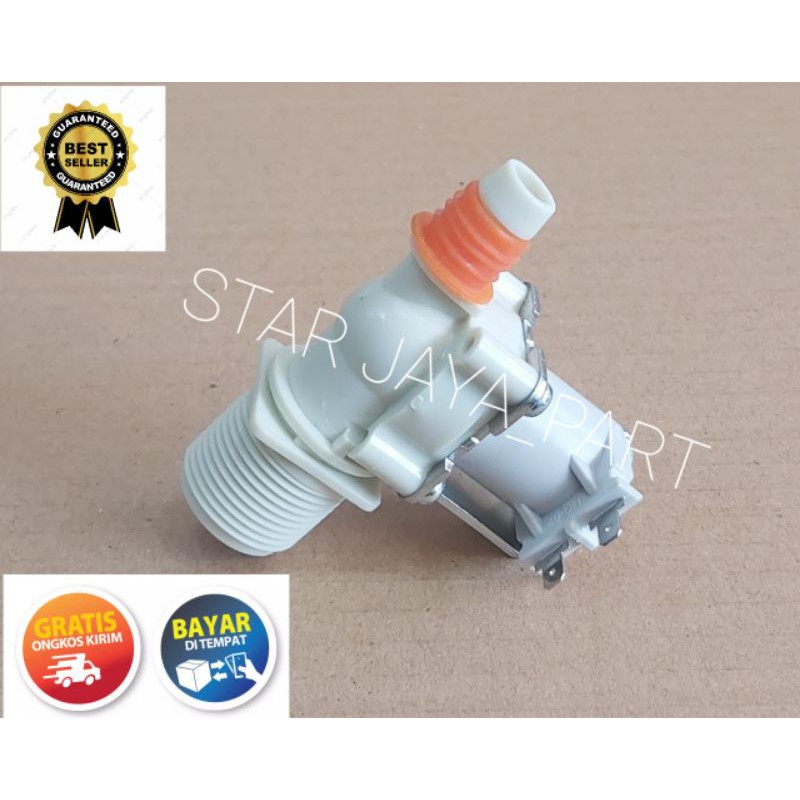 Selenoid Water Inlet Valve Kran Otomatis Mesin Cuci Samsung LG