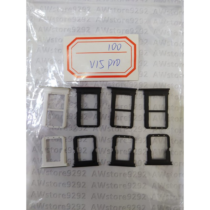 Tempat Dudukan Simcard Simtray Sim Tray Card Lock Vivo V15 Pro