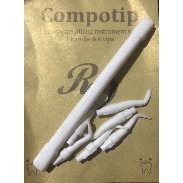 Plastic Filling Instrument / Dental Instrument plastik / Instrumen Composite Plastic / Instrumen Kom