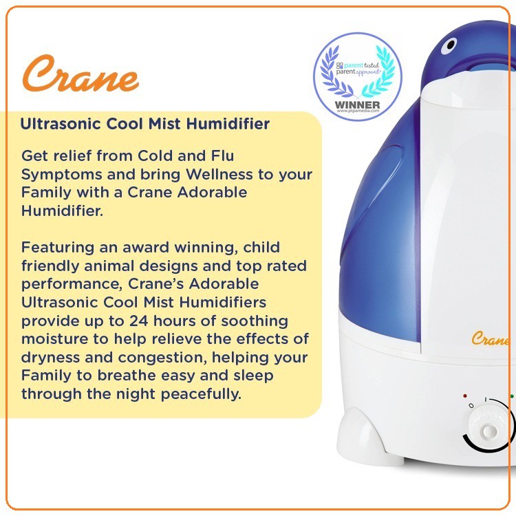 Crane Ultrasonic Cool Mist Humidifier