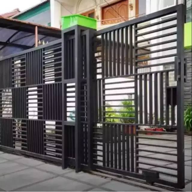 pintu pagar rumah minimalis
