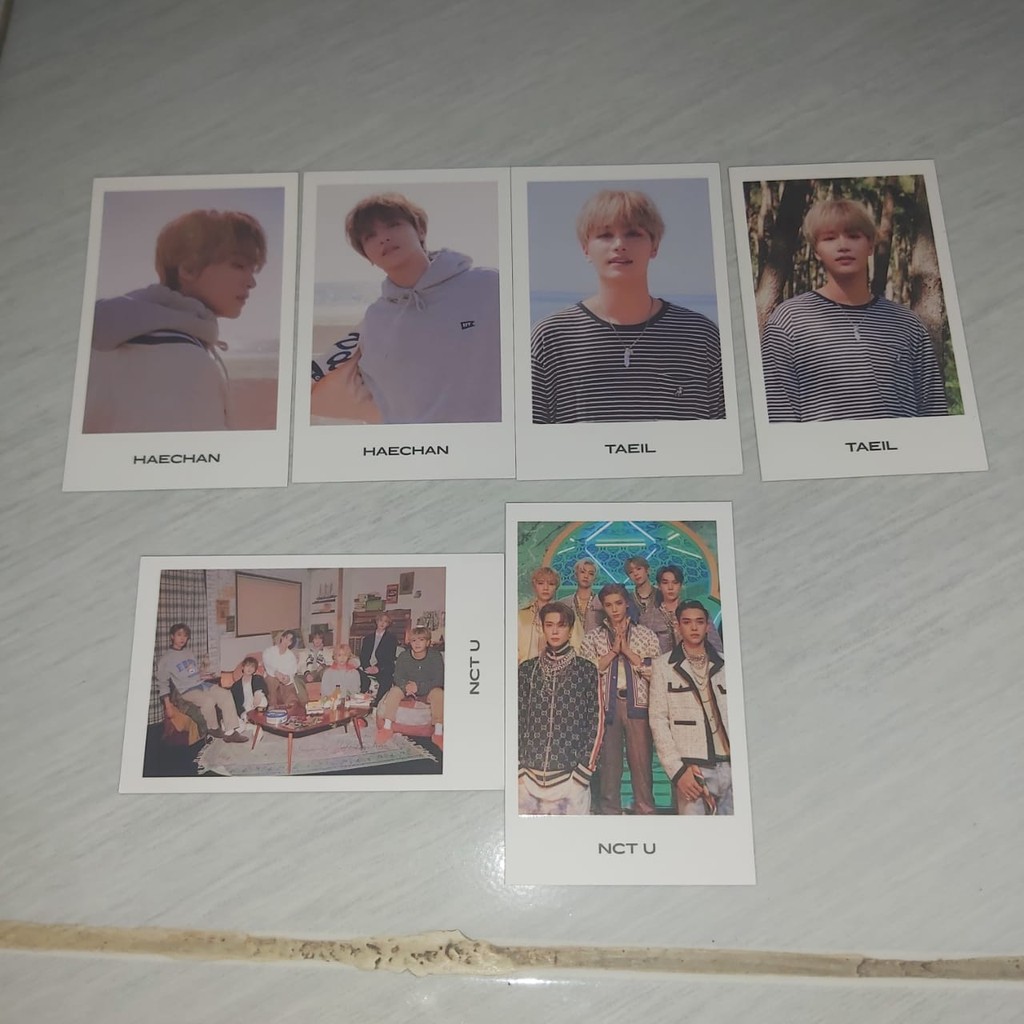 Polaroid From Home Haechan, Taeil, Group & Group Make A Wish