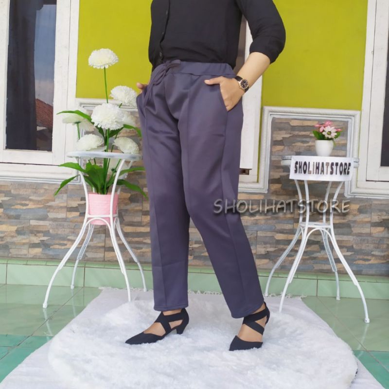 SUPER JUMBO CELANA DOTY / CELANA DOTY SCUBA JUMBO / CELANA DOTY SKUBA BIG SIZE / CELANA DOTY SUPER JUMBO / CELANA LUNA JUMBO / CELANA PANJANG WANITA SUPER JUMBO / BAGGY PANTS WANITA  / CELANA DOTY SCUBA SUPER JUMBO / BAGGY PANTS WANITA SUPER JUMBO