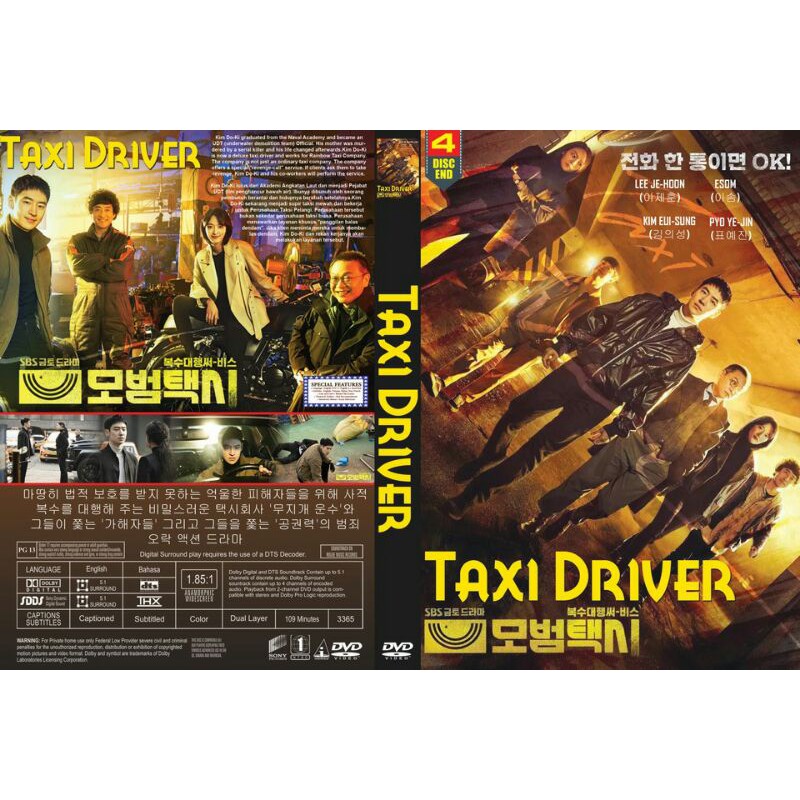 Kaset Drama Korea TAXI DRIVER