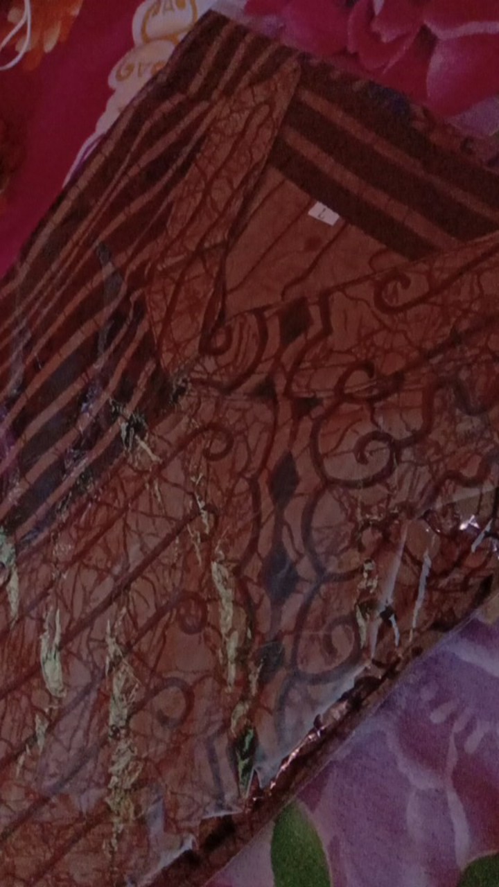 Atasan Batik Dolby Dolbi Dobby Doby Tenun Sutra Tulis Halus Katun Atbm Baron ,sarombit Atasan