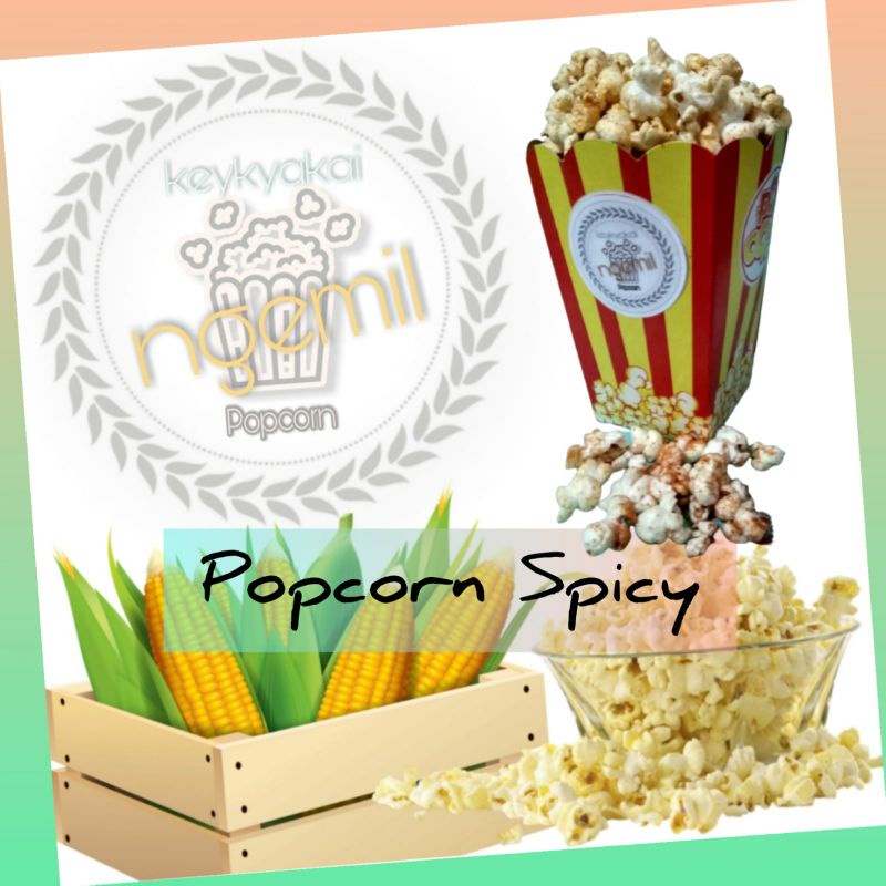 

popcorn / jagung popcorn / popcorn pedas