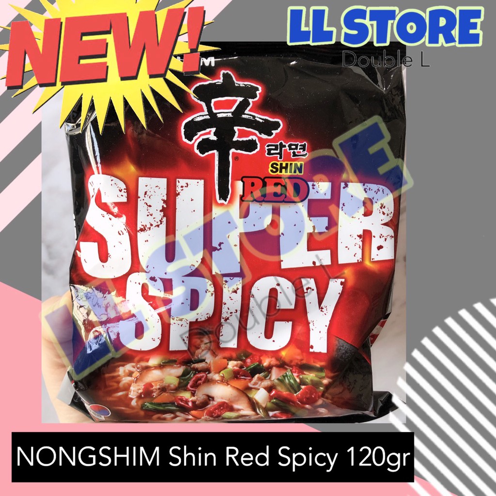 

NONGSHIM Shin Red Spicy | Ramen Pedas 120 gr | Ramyon Pedas NONG SHIM