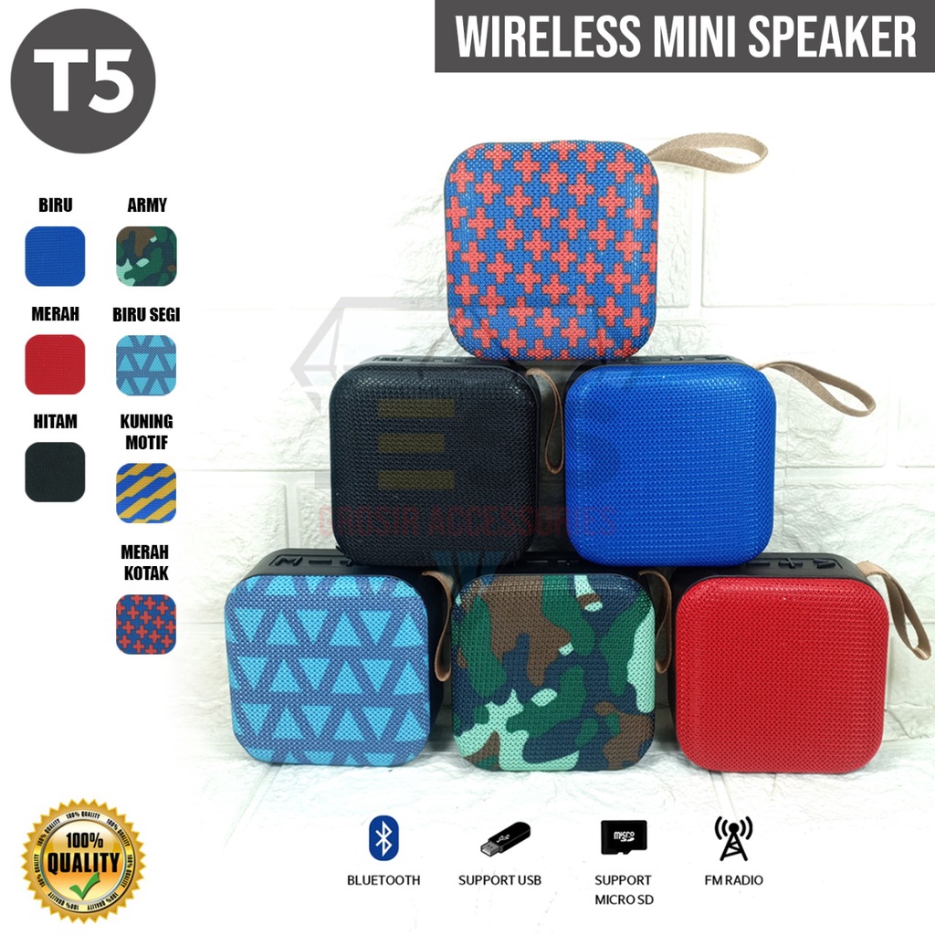 Speaker Speker Bluetooth Mini JBL T5 Wireless Music box