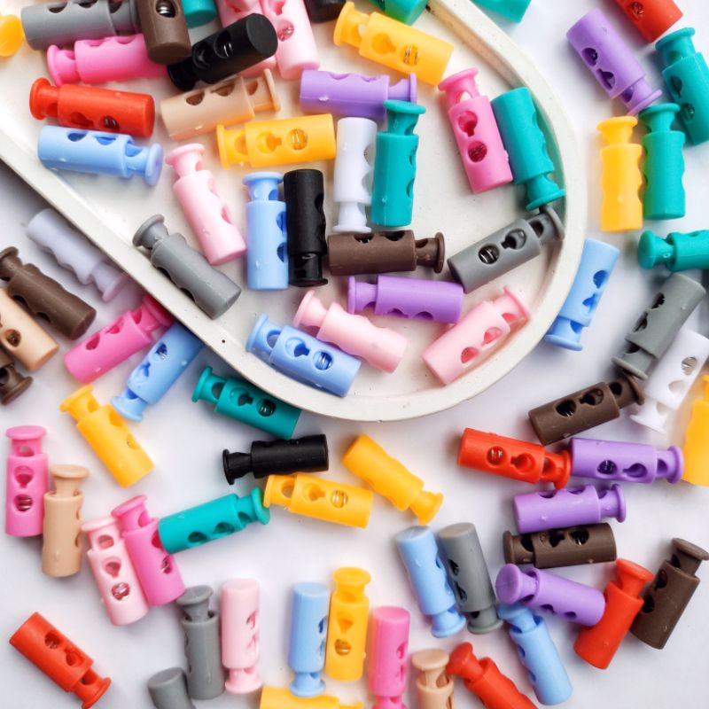 Stopper tabung warna-warni