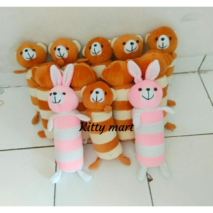 boneka guling karakter baby anak keroppi mickey doraemon