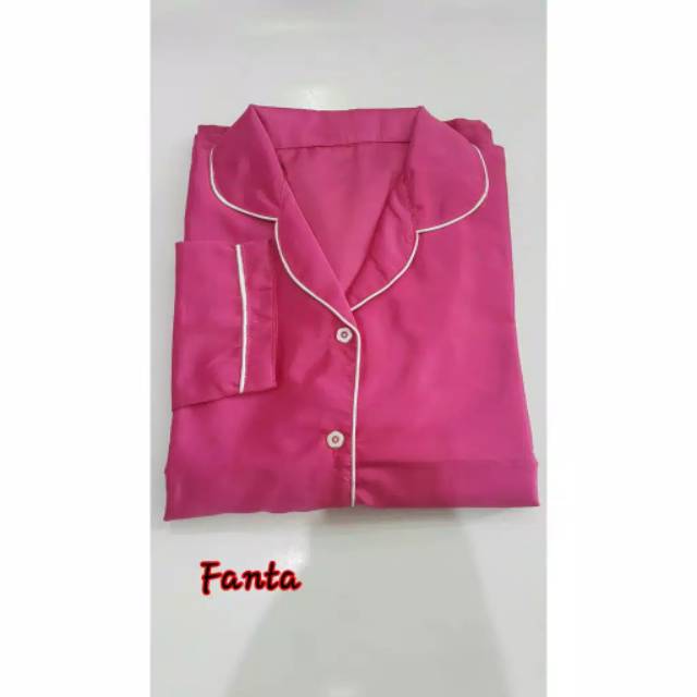 Lover Fashion PP Piyama Satin Polos