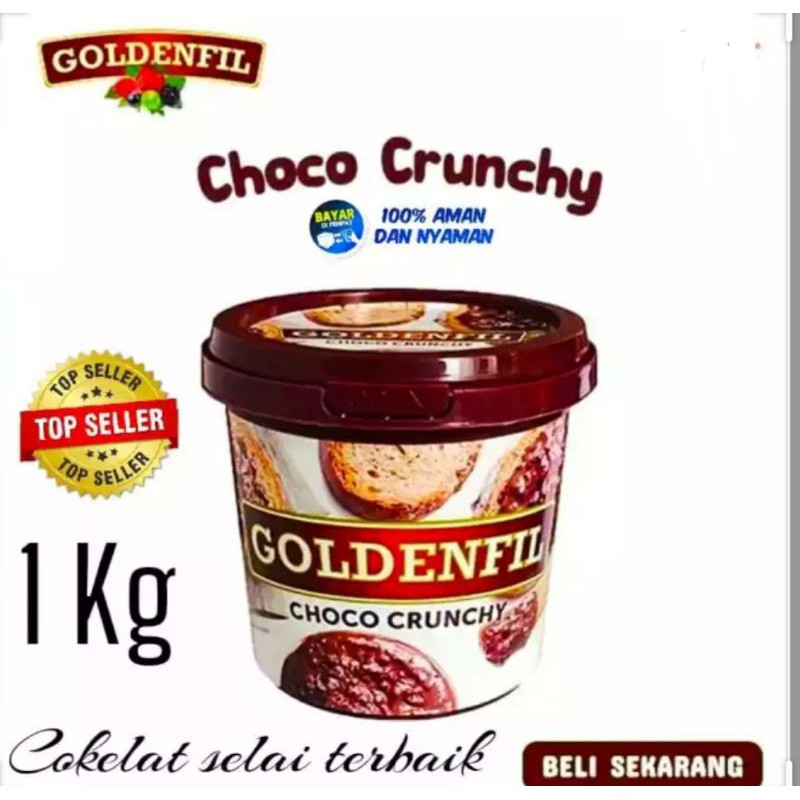 

Goldenfil Choco Crunchy Ekspedisi + Dus