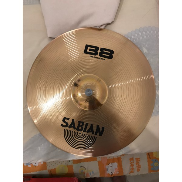 cymbal sabian B8 thin crash 18"