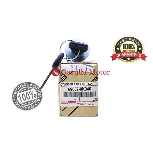 69057-0K340 CYLINDER&KEY SET IGN TOYOTA