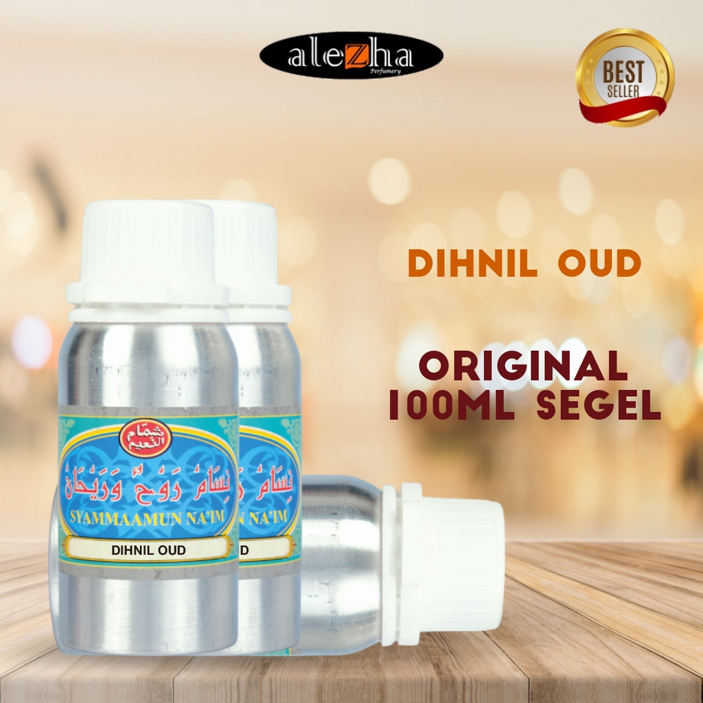 Bibit Parfum Murni DINHIL OUD / GAHARU (SYAMMAAMUN NA'IM) 100ml SEGEL