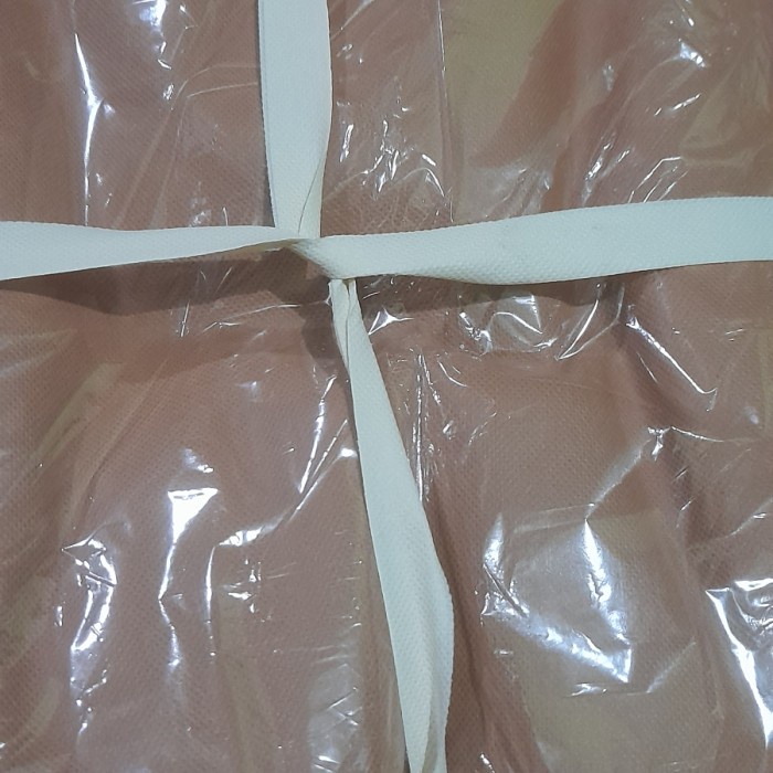 

NEW Tas SPUNBOND Jinjing Polos 30x40 cm Tas Bingkisan Hajatan Goodie Bag - Cokelat
