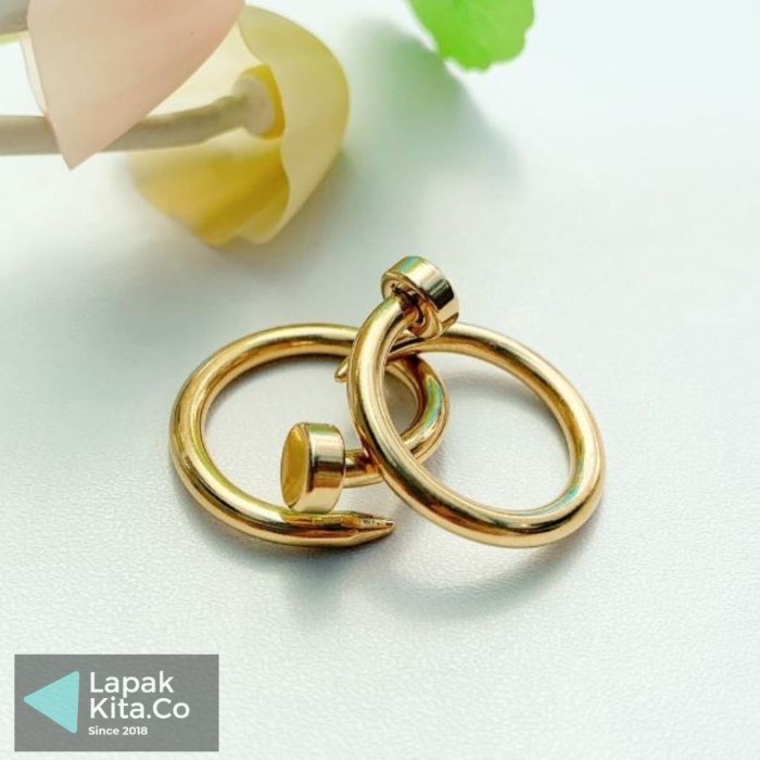 Cincin Pria Wanita Cincin Titanium Cincin Pria Wanita Titanium Hitam