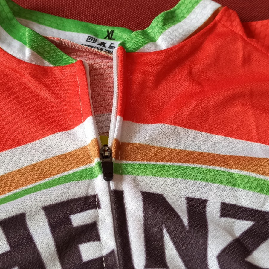 Jersey HEINZ TOMATO KETCHUP baju Sepeda Roadbike Road Bike