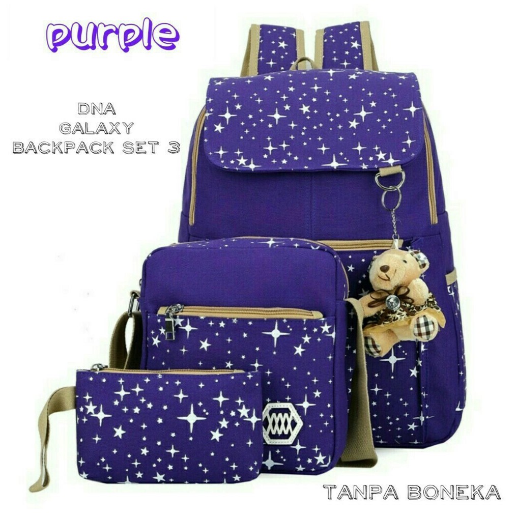 2.2 COD SALE - BACK PACK DOUBLE DECKER TAS RANSEL ANAK LOL UNICORN SUPERHERO PAW PATROL SHOPKINS FASHION CEWEK W5Q3