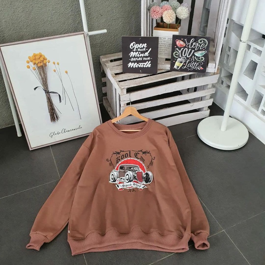 Nara Grosir - Rool Carl XXL Sweater l Sweater Polos l Sweater Pria dan Wanita