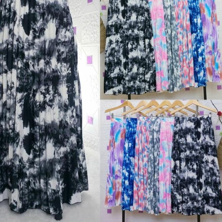 ♠ Rok Plisket panjang Corak Rok muslim/Mayung/Payung/Rok terbaru Murah Terbaru ☼